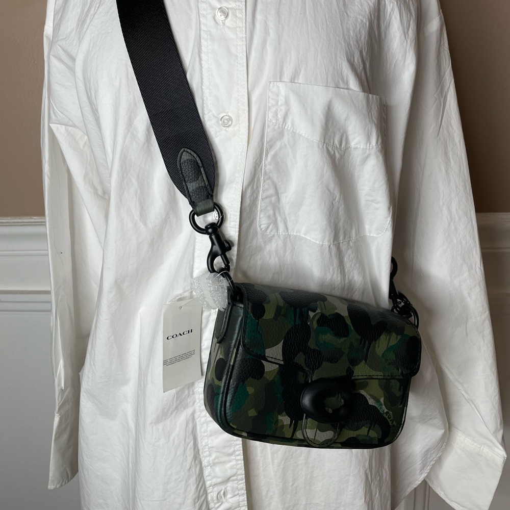 Coach NWT camouflage crossbody